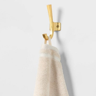 4pk Total Fresh Antimicrobial Washcloth Set Tan - Threshold