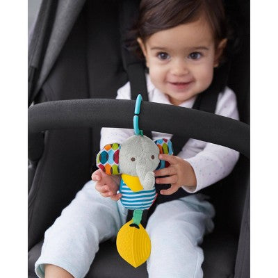 Skip Hop Bandana Buddies Chime & Teether Toy - Elephant