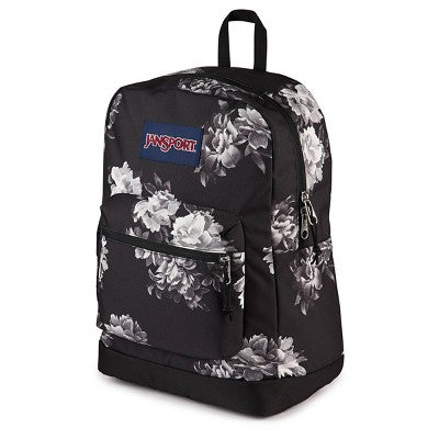 JanSport Cross Town Plus Remix 17.5'' Backpack - Black: Recycled Polyester