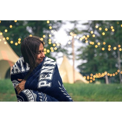 NCAA Penn State Nittany Lions Crest Ultra Soft Blanket
