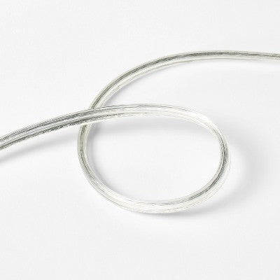 Ceramic Lamp Base with Reactive Glaze White - Threshold designed with Studio McGee