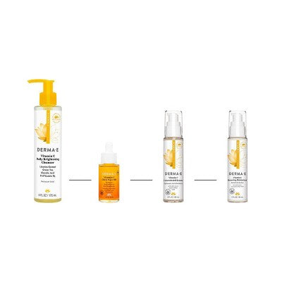 derma e Vitamin C Instant Radiance Citrus Facial Peel - 2oz