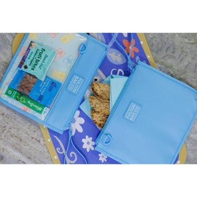 Fulton Bag Co. 2pk Leatherette Snack Pouches - Blue