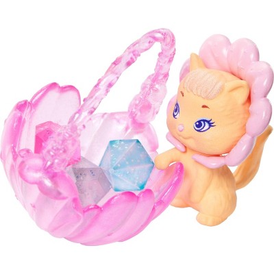 Barbie Chelsea 5.5" Doll & Accessories Set, Small Fairy Doll with Wings and Pet