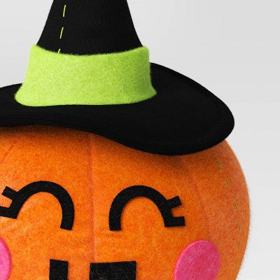 7"Felt Pumpkin Witch Halloween Decorative Figurine - Hyde & EEK! Boutique