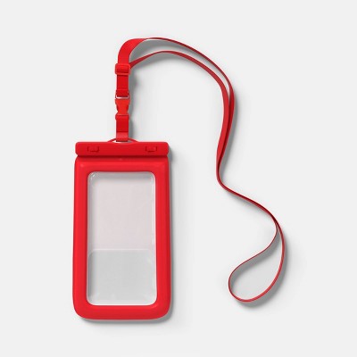 Waterproof Phone Pouch - heyday Red