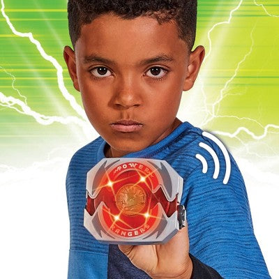 Mighty Morphin Power Rangers Re-Ignition Power Morpher Roleplay Toy with Lights, Sounds and 5 Power Coins