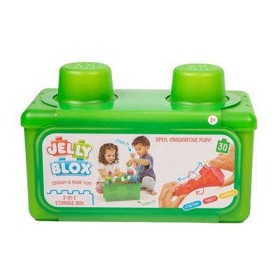 Jelly Blox 2-in-1 Stash & Stack Storage Case