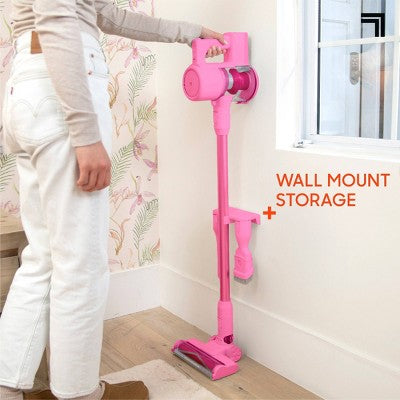 Sharper Image 2-in-1 Brushed Motor Cordless Stick and Handheld Vacuum Pink (LOCAL PICKUP ONLY)
