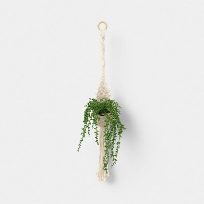 32" Hanging Artificial String of Pearls - Threshold