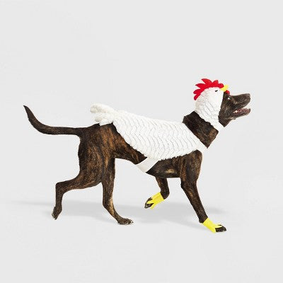 Halloween Full Body White Chicken Dog Costume - XL - Hyde and EEK! Boutique
