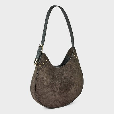 Curved Shoulder Bag - Universal Thread Gray