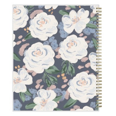 Ivory Paper Co. 2024-25 Weekly/Monthly Planner 11"x8.5" Wirebound Frosted Charley: Adult Stationery, July-June Calendar
