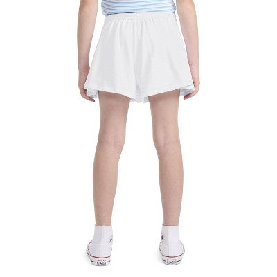 Converse Girls' French Terry Skort - White XL