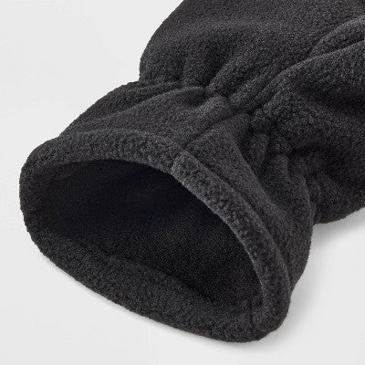 Boys' Regular Glove - Cat & Jack Black 4-7