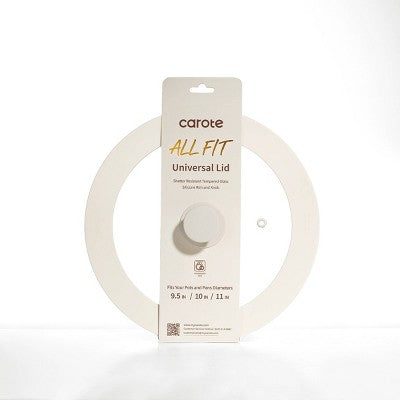 Carote 11.5" Universal Lid White