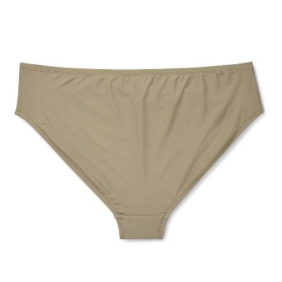 Women's Hipster Medium Coverage Bikini Bottom - Green 2X