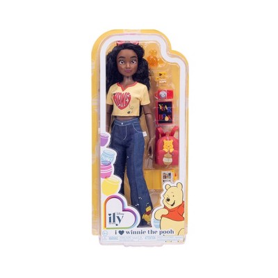 Disney ILY 4ever 12.5" Pooh Doll Black Hair/Brown Eyes