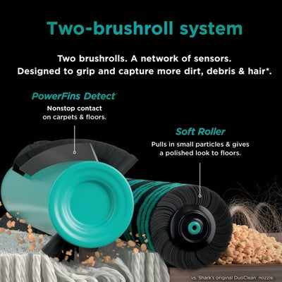 Shark PowerDetect Ultra-Light Corded Stick Vacuum with DuoClean Detect Technology and Self-Cleaning Brushroll Purple HZ4002 (LOCAL PICKUP ONLY)