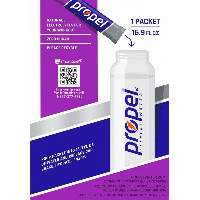 Propel Grape Sports Drink Mix - 10ct/.88oz