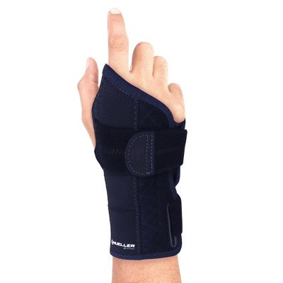 Mueller Green Reversible Wrist Brace, One Size Fits Most, Black