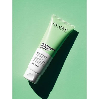 Acure Ultra Hydrating Green Juice Cleanser - Unscented - 4 fl oz