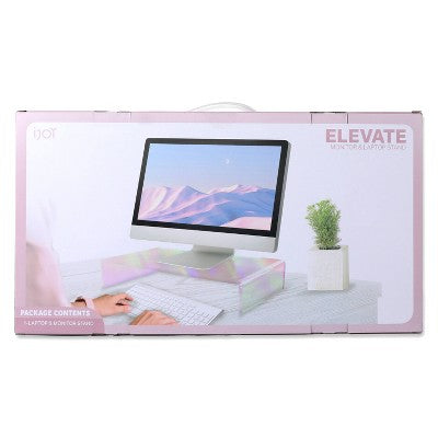 IJoy Laptop Stand - Opal Sky: Portable Computer Riser for Laptops Up to 17"