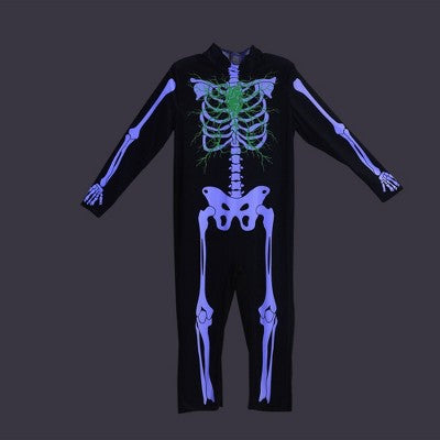Toddler Glows under Blacklight Electric Bones Skeleton Costume - Hyde and EEK! Boutique 2T-3T