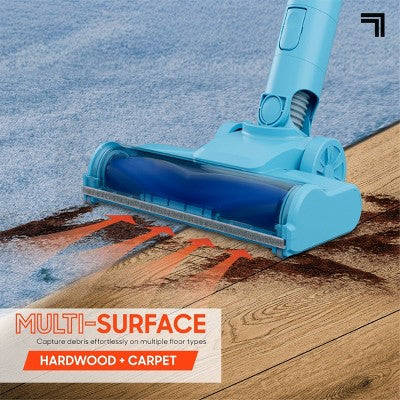 Sharper Image 2-in-1 Brushed Motor Cordless Stick and Handheld Vacuum Blue (LOCAL PICKUP ONLY)