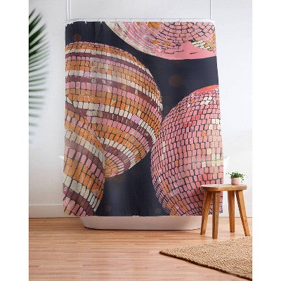 Disco Balls Shower Curtain by Gigi Rosado - society6