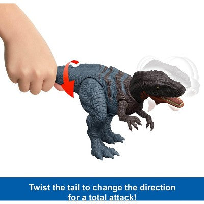 Jurassic World Rebirth Wild Roar Abelisaurus Dinosaur Toy