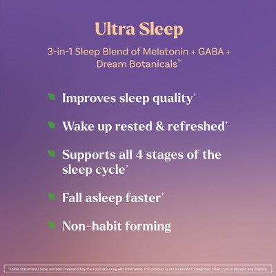 Natrol Ultra Sleep Gummies - Melatonin - 50ct