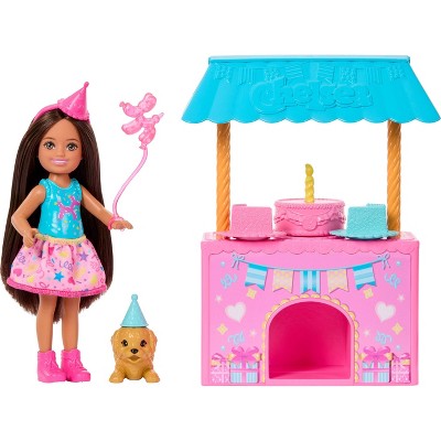 Barbie Family & Friends Club Chelsea Surprise Birthday Party Playset