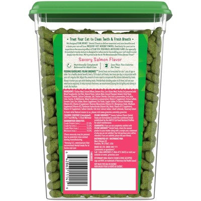 Greenies Savory Salmon Flavor Dental Cat Treats - 9.75oz