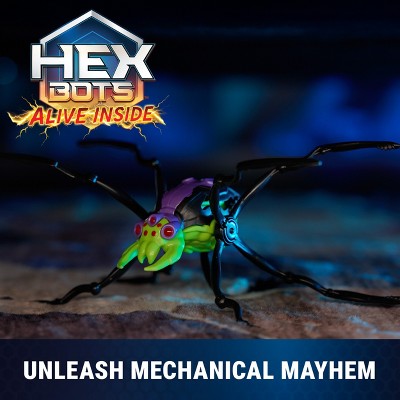 HEX BOTS Skitter Bot Spider Green