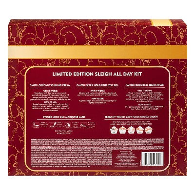 Cantu Sleigh All Day Holiday Giftset - 14.25oz/5pc