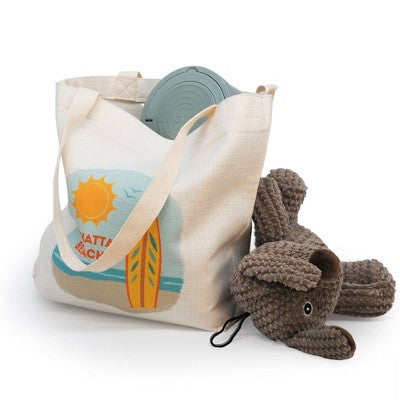 KindTail 40 fl oz Portable 2pc Dog Bowl Set - L - Spruce