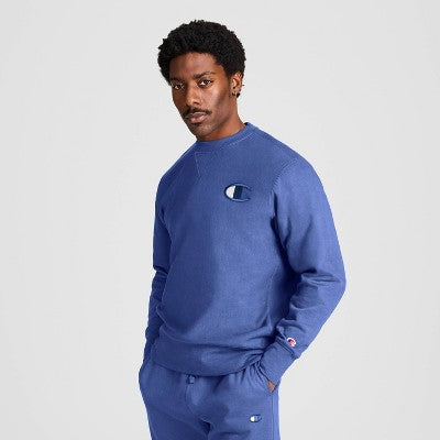 Champion Adult Sizing Iconic Embroidered Crewneck Sweatshirt S