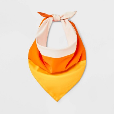 Reflective Candy Corn Costume Dog Bandana - Boots & Barkley One Size Fits Most