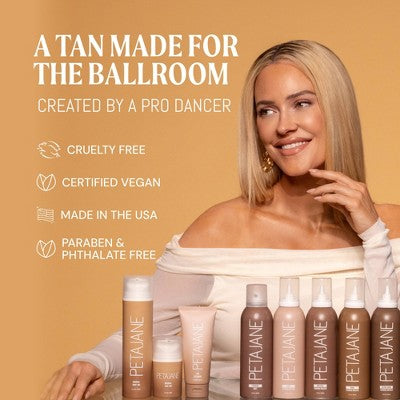 Peta Jane Beauty Self-Tanning Face and Body Mist - Streak-Free Sunless Spray Tan, Natural Color, Quick Drying, Vegan - 7 fl oz - Beauty Studio