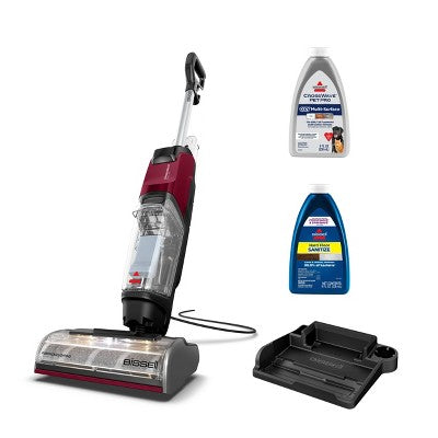 BISSELL CrossWave EdgeFind Pet Hair Pick-Up Floor Cleaner 4223 25' 10.5" Cleaning Path Red (LOCAL PICKUP ONLY)