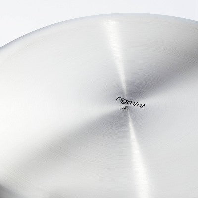 8qt Stainless Steel Tall Stock Pot Silver - Figmint