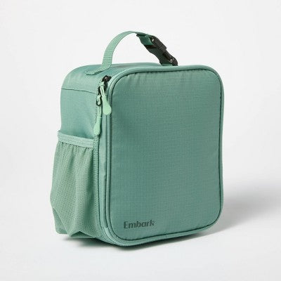 Flip-Down Square Lunch Bag - Embark Sage Green