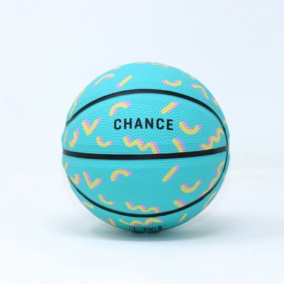 Chance Retro Remix Squiggles Basketball - Light Blue