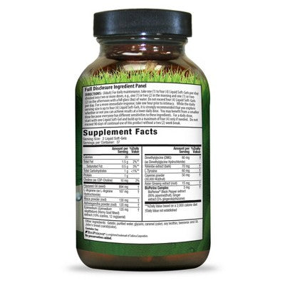 Irwin Naturals L'Arginine + Horny Goat Weed Softgels - 75ct