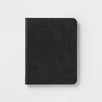 Apple iPad Mini (6th/7th Gen) and Pencil Case - heyday Black Saffiano