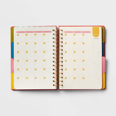 Twin Wire 6"x8" Planner with Elastic Closure Bright - up&up