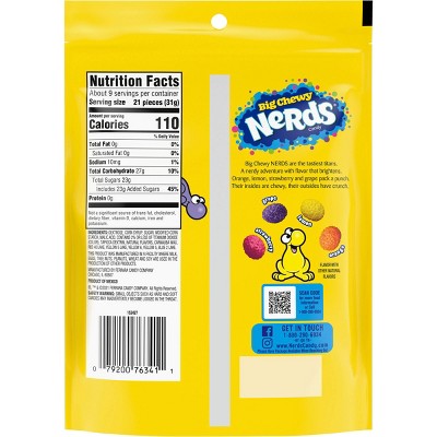 Nerds Big Chewy Candy - 10oz