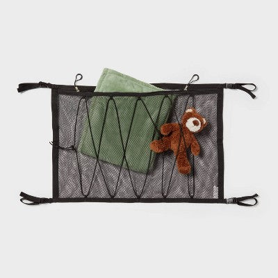 Ceiling Storage Black - Brightroom: Automotive Organizer, Car Accessories, Polyester, 21"x30.5"