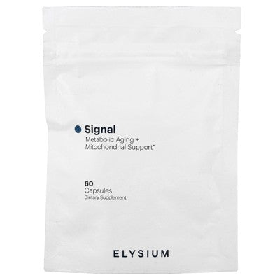 Elysium Signal, Metabolic Aging + Mitochondrial Support , 60 Capsules